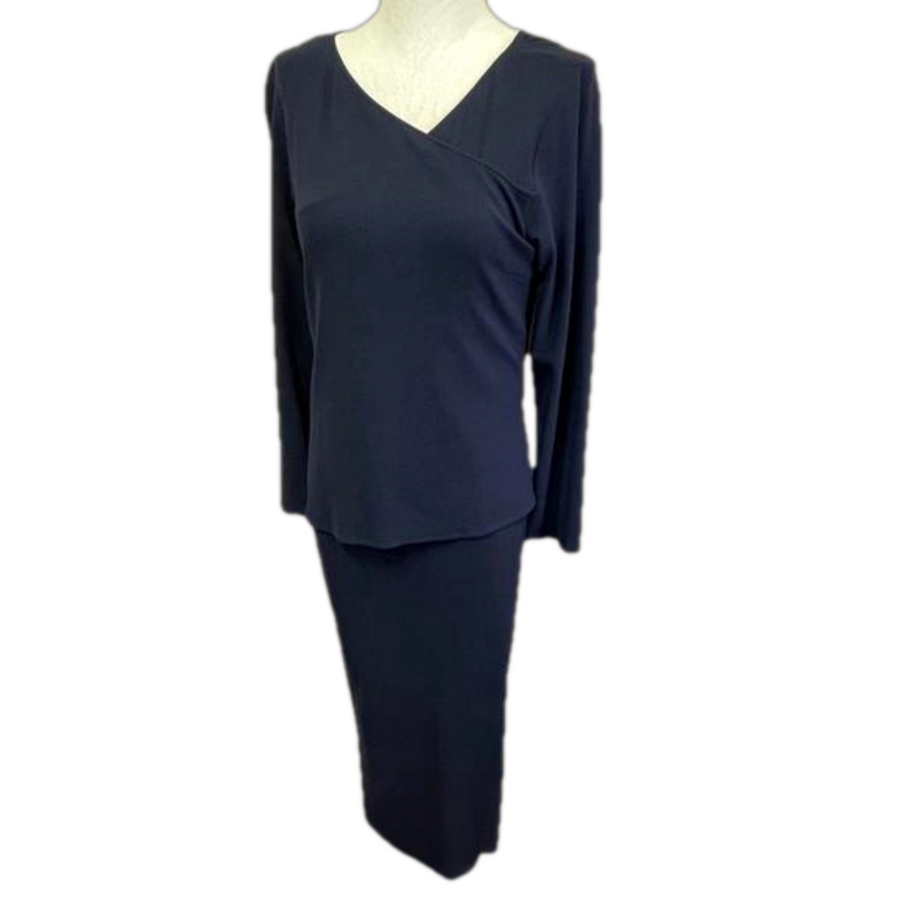 Jil Sander Black Maxi Dress Size 8 Italy